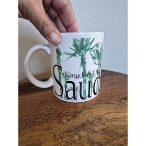 Vtg Starbucks Coffee City Mug Collector Series Kingdom of Saudi Arabia, 2002